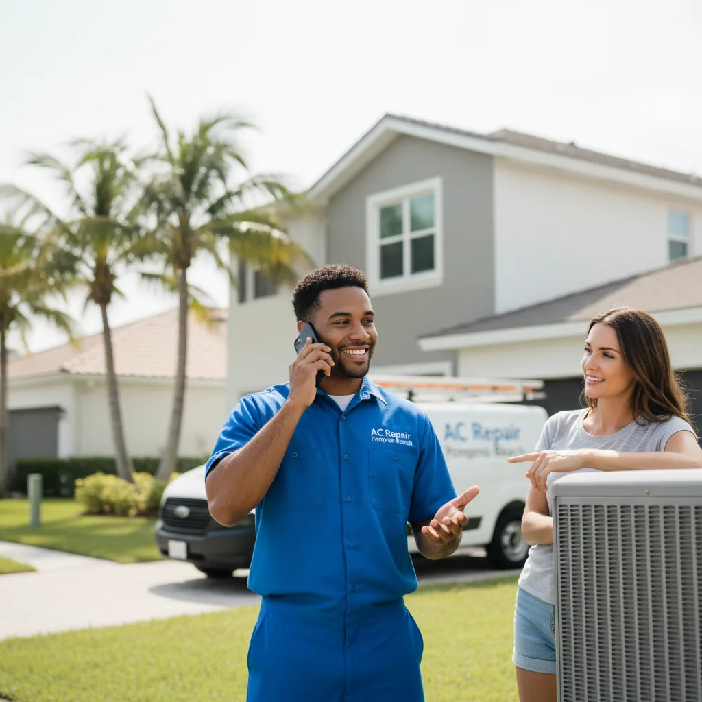 AC Repair Pompano Beach customer support in East Brunswick